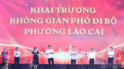 Phường Lào Cai kỷ niệm 1 năm thành lập và khai trương Không gian phố đi bộ