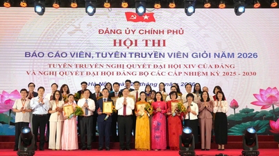គណៈកម្មាធិការបក្សនៃធនាគាររដ្ឋវៀតណាមសម្រេចបានលទ្ធផលខ្ពស់នៅក្នុងការប្រកួតឆ្នាំ ២០២៦ សម្រាប់វាគ្មិន និងអ្នកឃោសនាដ៏ល្អឥតខ្ចោះរបស់គណៈកម្មាធិការបក្សរដ្ឋាភិបាល។