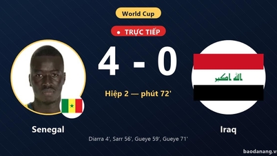 Liputan langsung Senegal lwn Iraq: Senegal melanjutkan pendahuluan mereka kepada 4-0.