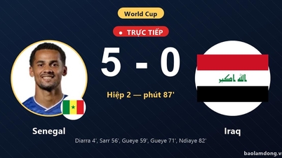 Senegal - Irak maçının canlı yayını: Senegal skorda 5-0 öne geçti.
