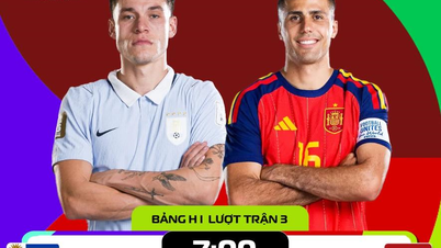 Link xem trực tiếp Uruguay và Tây Ban Nha (bảng H World Cup 2026)