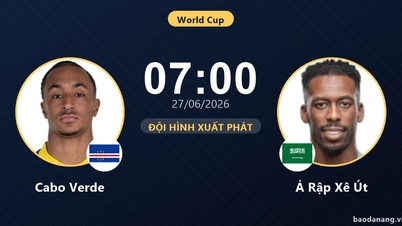 কাবো ভার্দে বনাম সৌদি আরব লাইভ: শুরুর একাদশ