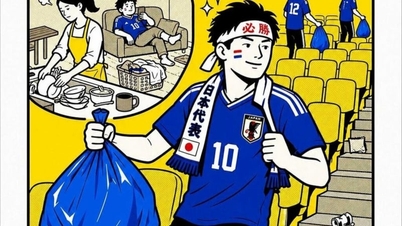 Vzhledem k kritice namířené proti japonským mužům za sbírání odpadků na tribunách, co vietnamští muži?