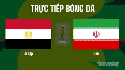 Náhled zápasu a živý přenos zápasu Egypt vs. Írán na VTV2 na mistrovství světa ve fotbale 2026 27. června 2026.