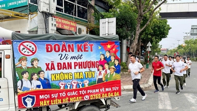 Dan Phuong commune is determined to build a drug-free area.