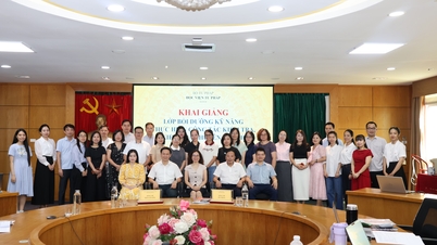 Học viện Tư pháp tổ chức khai giảng Lớp bồi dưỡng kỹ năng thực hiện công tác kiểm tra, kiểm tra chuyên ngành