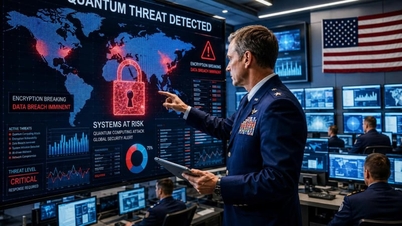 Wereldwijde cyberbeveiliging in het licht van de kwantumcomputerbom.