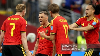 Belgie rozdrtila Nový Zéland 5:1: Trossard zazářil, Lukaku vytvořil historický rekord na mistrovství světa.