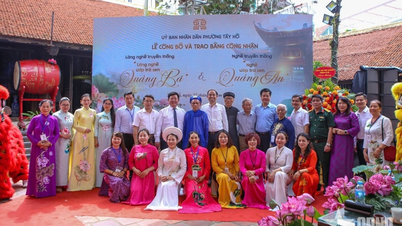Hanoi: Menghormati desa-desa kerajinan tradisional dan seni menyeduh teh dengan bunga teratai Danau Barat.