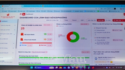 Ca Mau est prêt à mettre en œuvre le logiciel KPI.