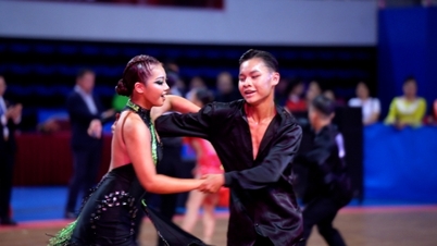 Opening Ceremony of the National Junior Dancesport Championship in Quang Ninh