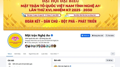 응에안 조국전선 시스템 내 디지털 전환 강화.