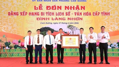 Společenský dům ve vesnici Lang Nhon byl prohlášen za historickou a kulturní památku provincie Lao Cai.