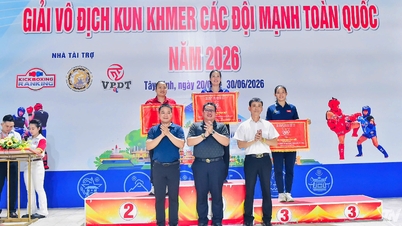 Mistrovství Kun Khmerů: Thai Nguyen získává celkové první místo.