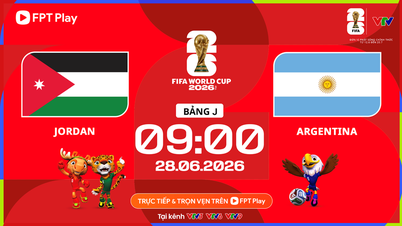 Link zum Livestream für das Spiel Jordanien gegen Argentinien, 9:00 Uhr am 28. Juni - Gruppe J, Weltmeisterschaft 2026