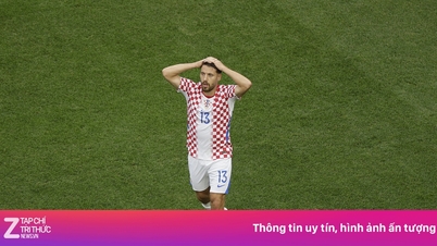 Kroatien 0-0 Ghana: Nikola Vlasics skott träffar stolpen.