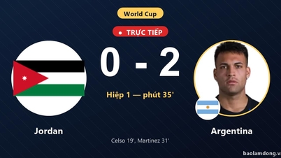 Trực tiếp Jordan vs Argentina: Argentina nhân đôi cách biệt