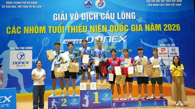 Pasukan Bandar Raya Ho Chi Minh mencapai kejayaan besar di Kejohanan Badminton Remaja Kebangsaan 2026.