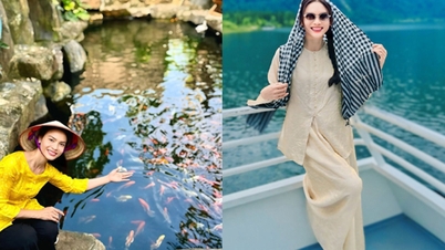 ความงามและรูปร่างของศิลปินแห่งชาติจากมณฑลเหงะอานในวัยกลางคน