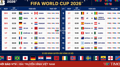 OFICIÁLNĚ: Program a živé vysílání vyřazovacích kol mistrovství světa ve fotbale FIFA 2026™ na VTV.