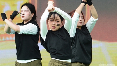 Mindeværdige øjeblikke fra danseholdene ved Vietnam Community Nutrition Day.