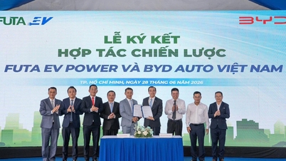 FUTA EV POWER และ BYD AUTO Vietnam ร่วมมือกันพัฒนาโครงสร้างพื้นฐานสำหรับการชาร์จรถยนต์ไฟฟ้า