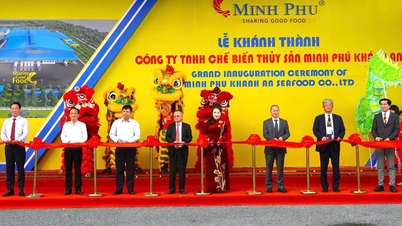 The Minh Phu Khanh An factory, invested with 1,500 billion VND, has been inaugurated, creating more than 5,000 jobs.
