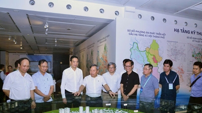 Sẵn sàng cho Hội nghị công bố Quy hoạch tổng thể Thủ đô Hà Nội tầm nhìn 100 năm và xúc tiến đầu tư năm 2026