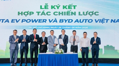 Futa EV Power ו-BYD Auto Vietnam מפתחות תשתית טעינה לרכבים חשמליים.