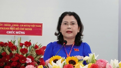 Pani Nguyen Thi Ngoc Duyen jest sekretarzem okręgu Trung My Tay w mieście Ho Chi Minh.