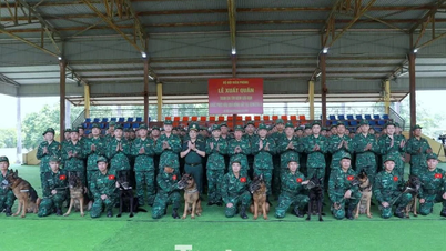 ベトナムの国境警備隊と探知犬が、地震救援活動を支援するためベネズエラに派遣された。