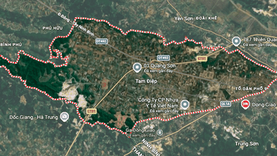 Planification des infrastructures pour le quartier de Tam Diep, province de Ninh Binh : Deux routes d'accès parallèles de 8 km à l'autoroute.