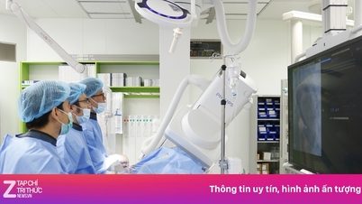 어느 오후, 닌빈에 있는 바흐 마이 병원의 의사들은 다섯 건의 복잡한 심혈관 질환 사례에 대한 시술을 진행했습니다.