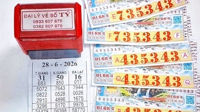 Πολλοί άνθρωποι σε μια επαρχία κέρδισαν τρία βραβεία στο λαχείο του Νότιου Βιετνάμ.