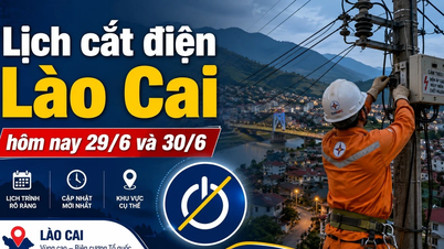 Programma delle interruzioni di corrente a Lao Cai per il 29 e 30 giugno: diverse aree necessitano di attenzione.