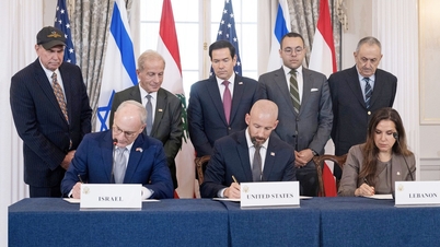 La paix au Moyen-Orient est fragile sur le papier.