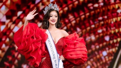 Myanmars skönhet Soe Myintzu Lwin krönt till Miss World Culture 2026