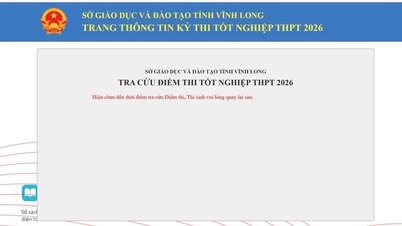 빈롱시는 2026년 고등학교 졸업시험 결과 조회 링크를 발표했습니다.