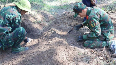Excavarea unui presupus loc de înmormântare al soldaților căzuți în Parcul Național Yok Don.