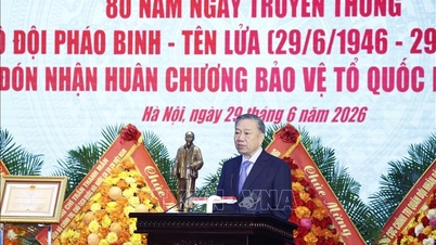 Tổng Bí thư, Chủ tịch nước Tô Lâm: Xây dựng lực lượng Pháo binh - Tên lửa hiện đại, đủ sức hoàn thành nhiệm vụ trong điều kiện mới