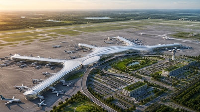 하노이 제2공항 마스터플랜: 남쪽 입지에 1,500헥타르 규모의 공항 도시 모델 도입.