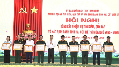 Thanh Hoa-provinsen har overgått målet sitt for å søke etter og samle levningene av falne soldater i løpet av den tørre årstiden 2025–2026.