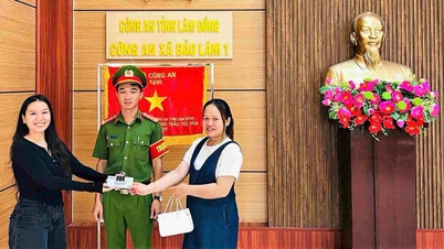 Công an xã giúp người phụ nữ nhận lại 86 triệu đồng chuyển khoản nhầm