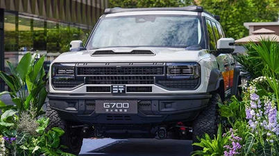 Details of the new Chery Jetour Zongheng F700 PHEV off-road pickup truck.