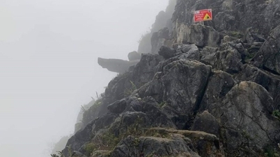 Tuyen Quang suspend temporairement l'accès des visiteurs à la « formation rocheuse instagrammable » pour des raisons de sécurité.