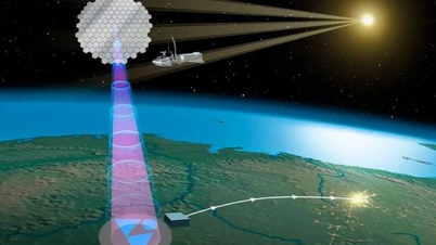 How does solar energy captured from space reach Earth?