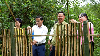 De gemeente Nghia Do lanceert een campagne om het model "Mooie poort, groene omheining, goede moestuin" na te bootsen.