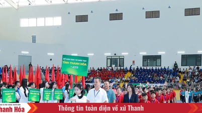 La squadra di Thanh Hoa ha vinto 2 medaglie d'oro ai Giochi sportivi nazionali delle scuole superiori del 2026.