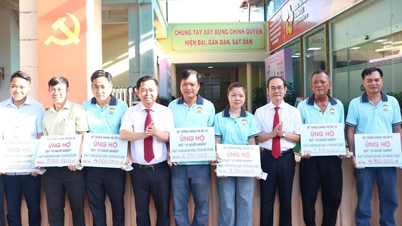 Xã Vĩnh Lộc tiếp nhận hơn 297 triệu đồng từ hội thu heo đất vì người nghèo