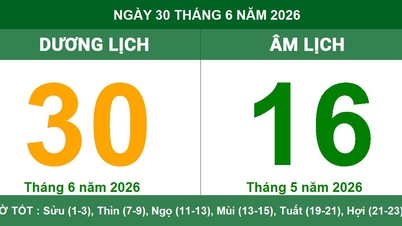לוח שנה ירחי ושמשי ל-30 ביוני 2026: שעות טובות והערות חשובות